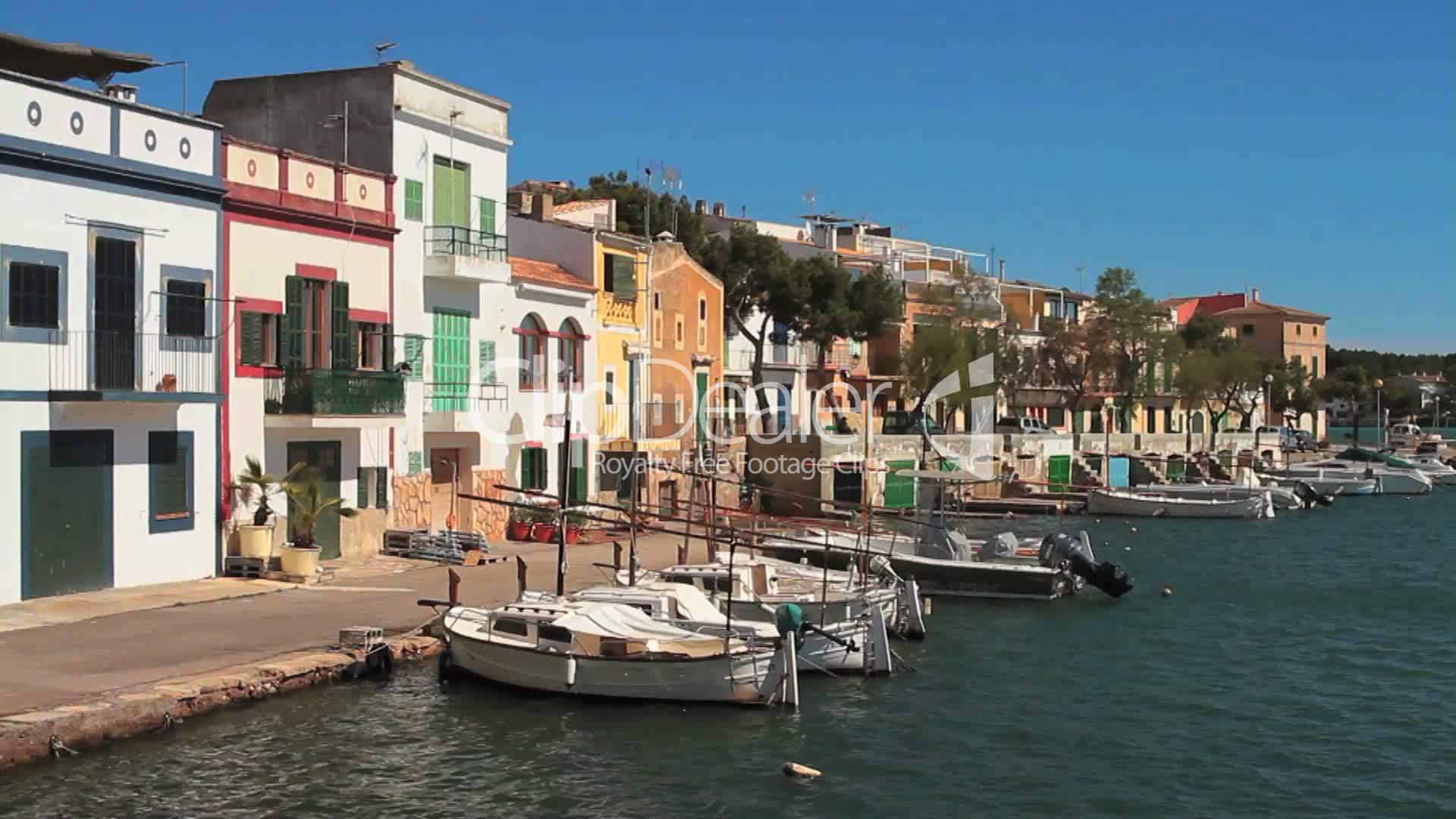 Porto Colom: Royalty-free video and stock footage